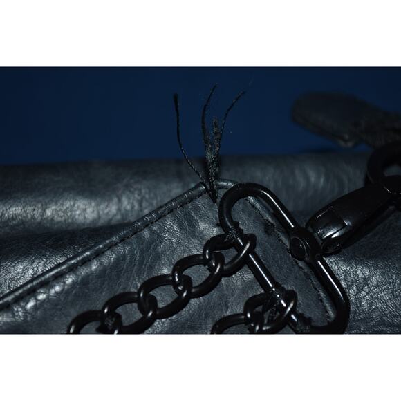 Billabong Convertible Top Handle Tote Hobo Bag Purse Black - Picture 9 of 10